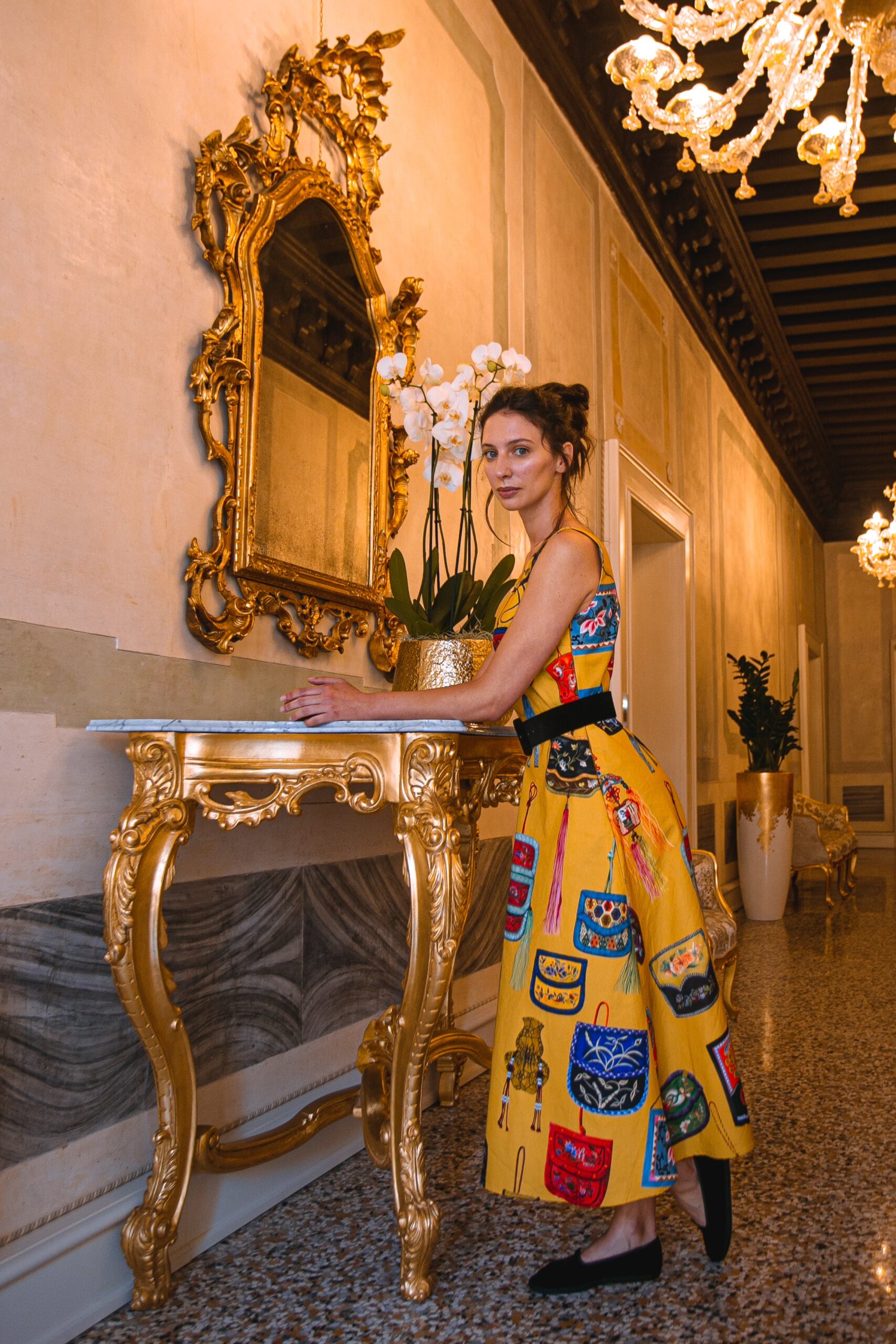 In Screaming Color at Ca_ Bonfadini @ItsMartaEffe per Venice Fashion Week